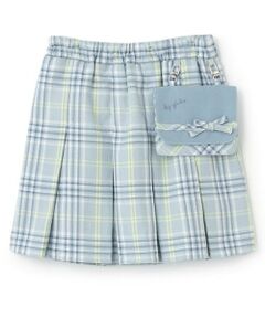 KP / ケーピー ショート・ハーフ・半端丈パンツ | 移動ポケットつきT/Rチェックスカパン