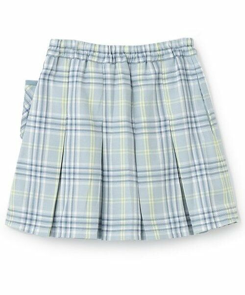 KP / ケーピー ショート・ハーフ・半端丈パンツ | 移動ポケットつきT/Rチェックスカパン | 詳細1