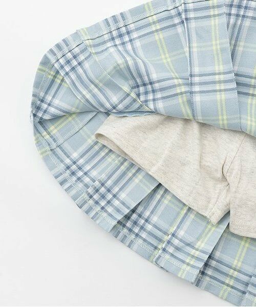 KP / ケーピー ショート・ハーフ・半端丈パンツ | 移動ポケットつきT/Rチェックスカパン | 詳細7