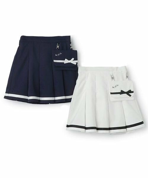 KP / ケーピー ショート・ハーフ・半端丈パンツ | 移動ポケットつきプリーツスカパン | 詳細12