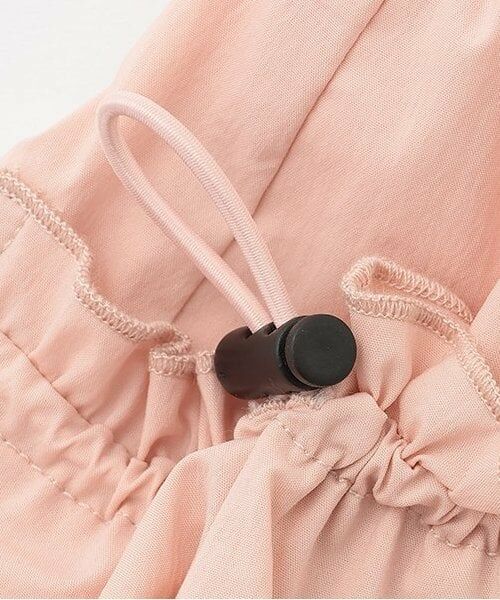 KP / ケーピー ショート・ハーフ・半端丈パンツ | 軽量速乾綿ナイロンドローストリングポッケキュロット | 詳細4