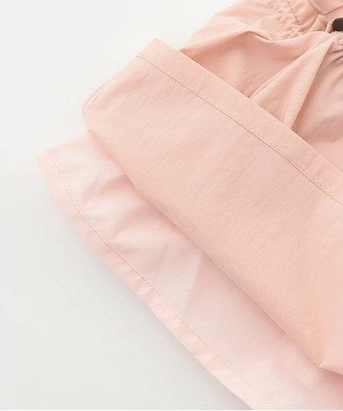 KP / ケーピー ショート・ハーフ・半端丈パンツ | 軽量速乾綿ナイロンドローストリングポッケキュロット | 詳細7