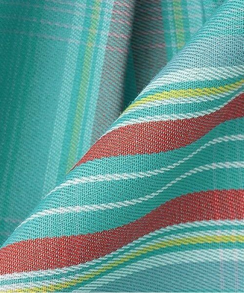 KP / ケーピー ショート・ハーフ・半端丈パンツ | ウエストシャーリングチェックキュロット | 詳細7