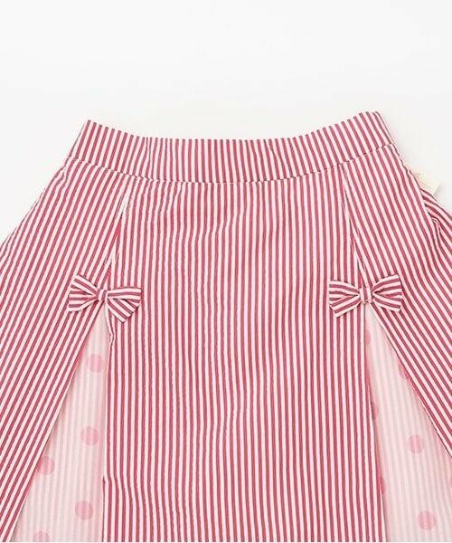 KP / ケーピー ショート・ハーフ・半端丈パンツ | サッカーストライプ　天竺パンツのスカパン | 詳細2