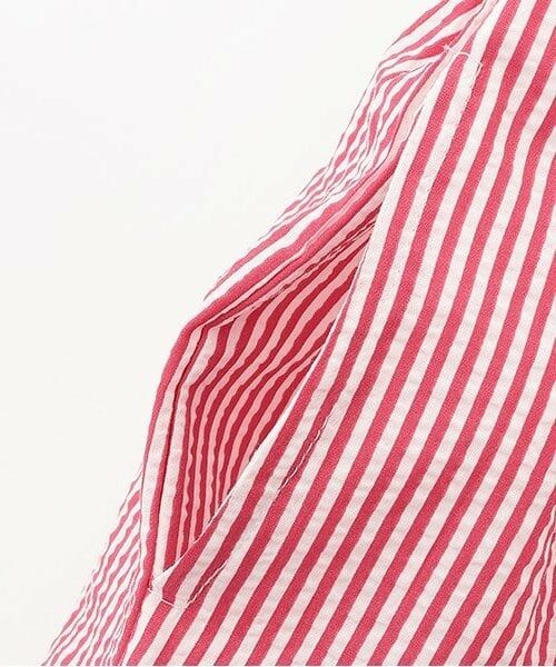 KP / ケーピー ショート・ハーフ・半端丈パンツ | サッカーストライプ　天竺パンツのスカパン | 詳細3