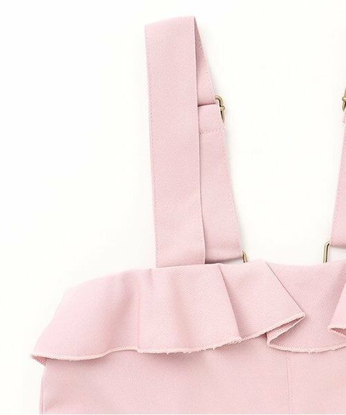KP / ケーピー サロペット・オールインワン | レーヨン混フリルつきサロペット | 詳細3