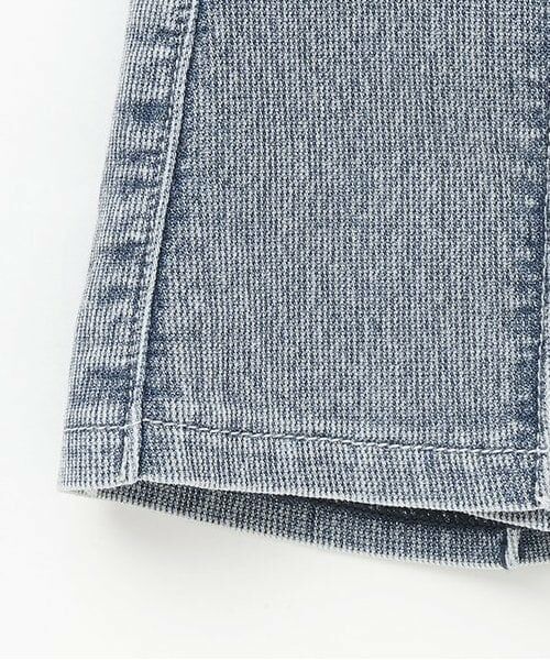 KP / ケーピー ミニ・ひざ丈スカート | メッシュデニムプリーツスカート | 詳細5