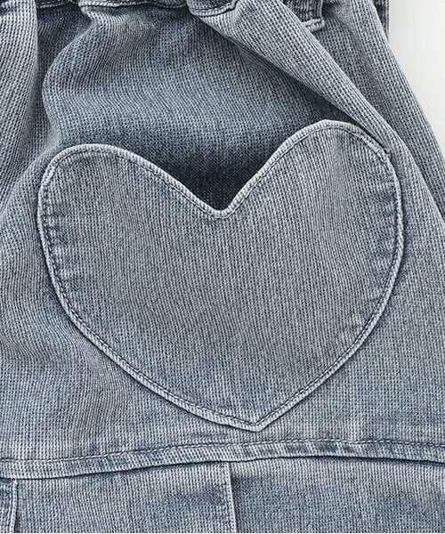 KP / ケーピー ミニ・ひざ丈スカート | メッシュデニムプリーツスカート | 詳細6