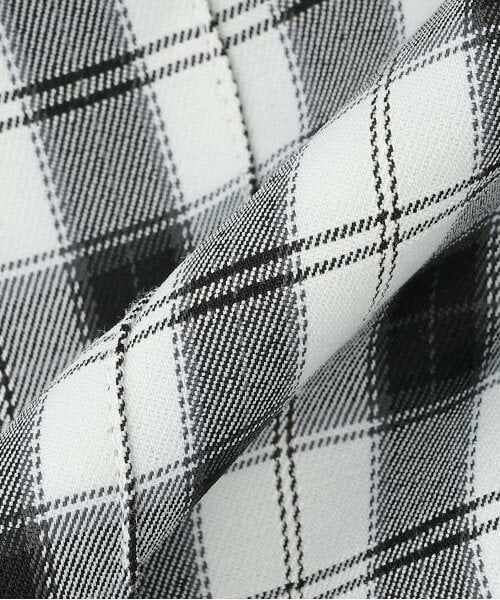 KP / ケーピー ショート・ハーフ・半端丈パンツ | ウエストレースチェックプリーツスカート | 詳細8