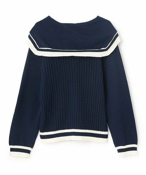 KP / ケーピー カーディガン・ボレロ | セーラーニットカーディガン | 詳細1