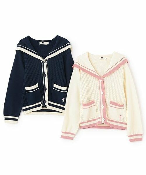 KP / ケーピー カーディガン・ボレロ | セーラーニットカーディガン | 詳細7