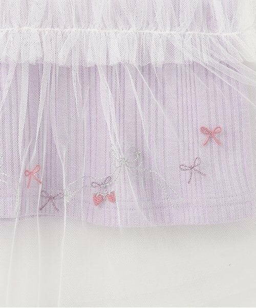 KP / ケーピー その他トップス | チュールドッキングラメ入り長袖チュニック | 詳細3