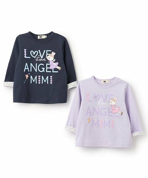 KP / ケーピー Tシャツ | エンジェルmimi長袖Tシャツ | 詳細7