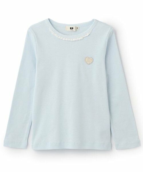 KP / ケーピー Tシャツ | 長袖インナーTシャツ（サックス）