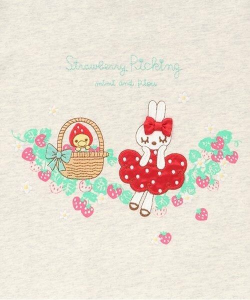 KP / ケーピー Tシャツ | いちごmimi長袖Ｔシャツ | 詳細4