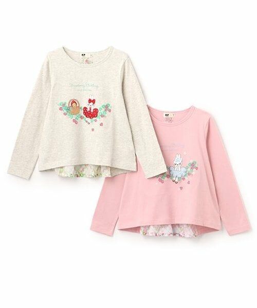 KP / ケーピー Tシャツ | いちごmimi長袖Ｔシャツ | 詳細9