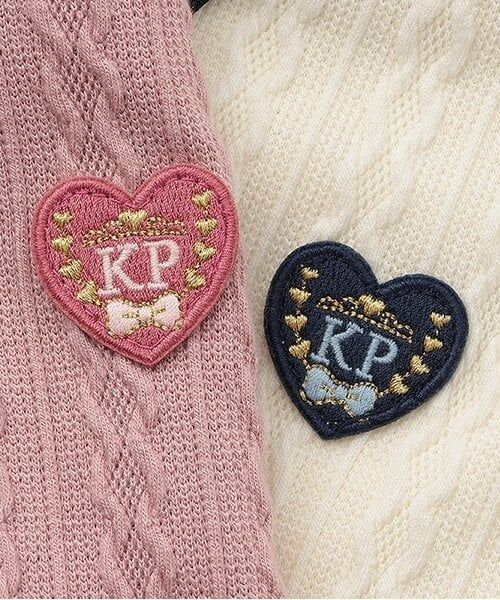 KP / ケーピー Tシャツ | ネクタイつきセーラーベスト&長袖Tシャツ2枚セット | 詳細5