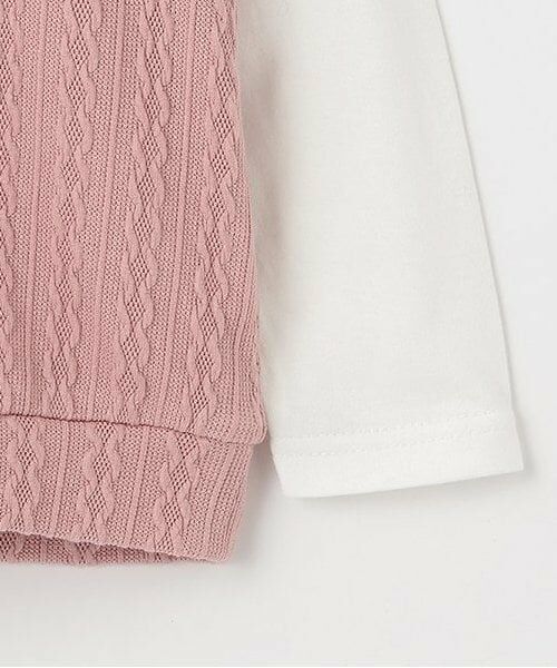 KP / ケーピー Tシャツ | ネクタイつきセーラーベスト&長袖Tシャツ2枚セット | 詳細6