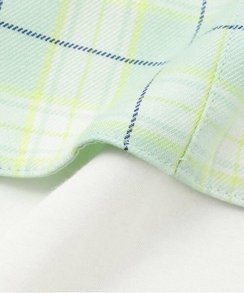 KP / ケーピー Tシャツ | チェックビスチェつき半袖Tシャツセット | 詳細9
