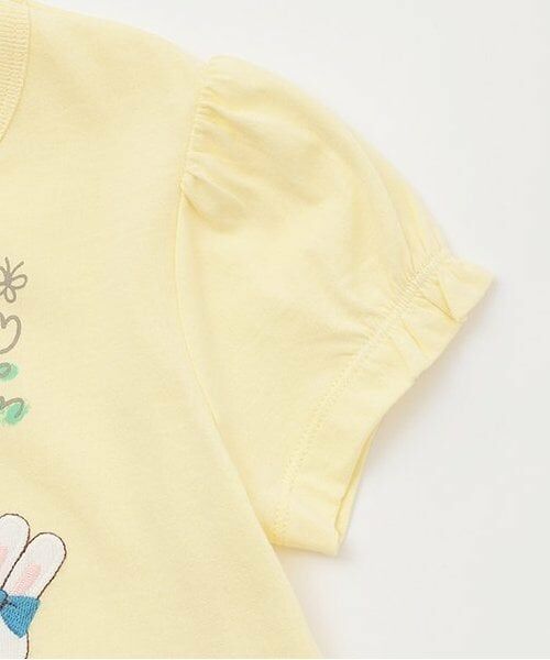 KP / ケーピー Tシャツ | ピクニックmimiアップリケ　半袖Tシャツ | 詳細3