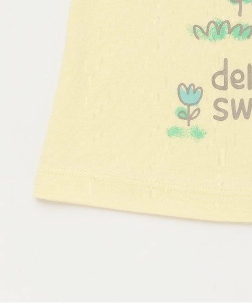 KP / ケーピー Tシャツ | ピクニックmimiアップリケ　半袖Tシャツ | 詳細7