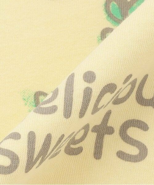 KP / ケーピー Tシャツ | ピクニックmimiアップリケ　半袖Tシャツ | 詳細8