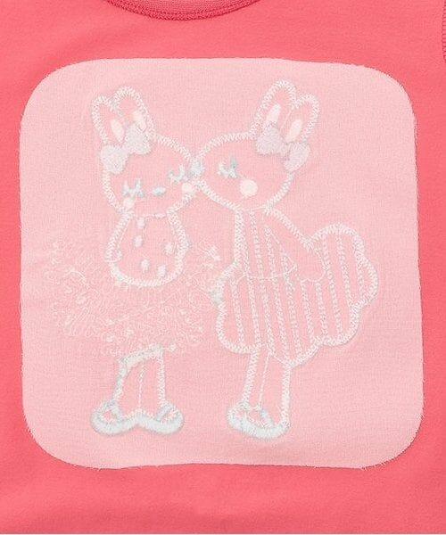 KP / ケーピー Tシャツ | mimiフリフリスカートアップリケTシャツ | 詳細4