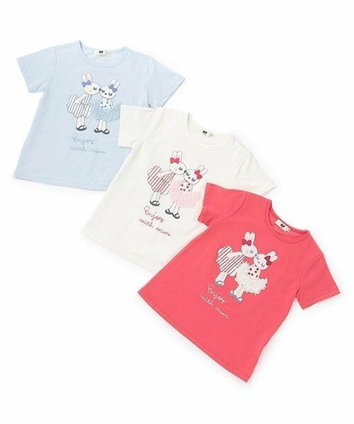 KP / ケーピー Tシャツ | mimiフリフリスカートアップリケTシャツ | 詳細8