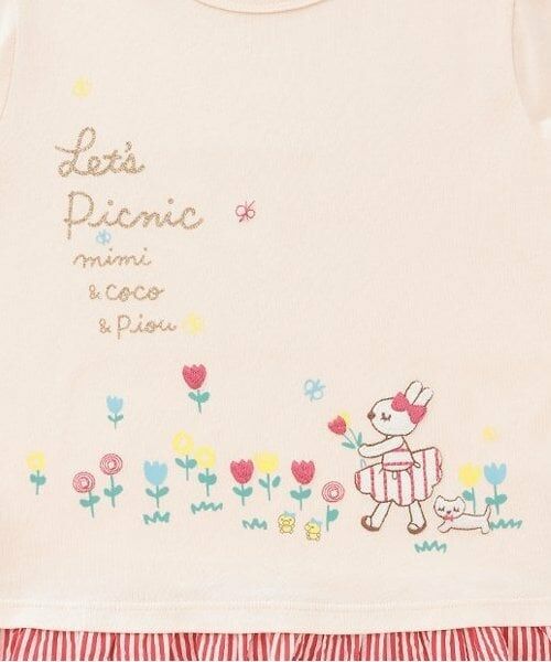 KP / ケーピー その他トップス | mimiピクニックモチーフチュニック | 詳細4