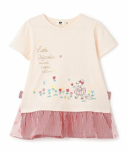 KP / ケーピー その他トップス | mimiピクニックモチーフチュニック（ピンク）