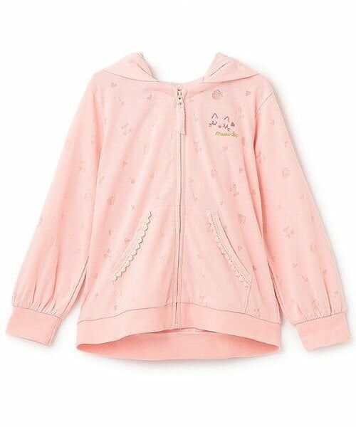 KP / ケーピー パーカー | 猫耳オパールジップアップパーカー（ピンク）