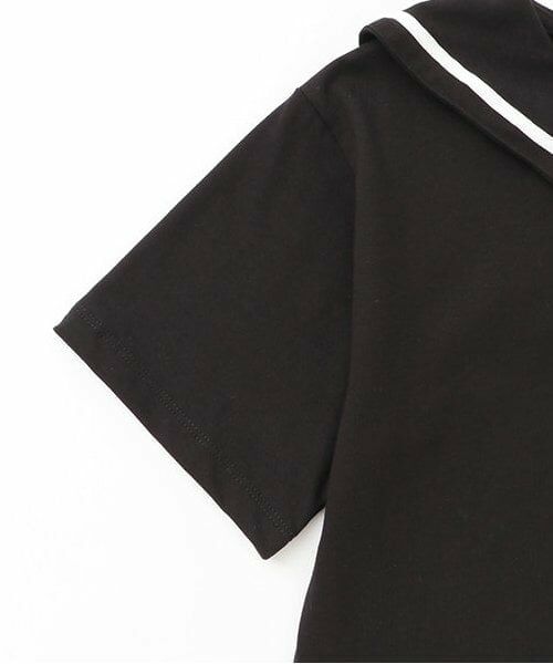 KP / ケーピー Tシャツ | 刺しゅうセーラーカラー半袖Tシャツ | 詳細5