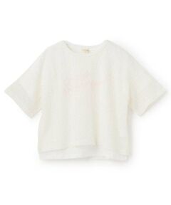 KP / ケーピー Tシャツ | ジャガードチュールロゴ半袖Tシャツセット