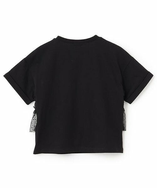 KP / ケーピー Tシャツ | キラキラチュールビスチェドッキングTシャツ | 詳細1