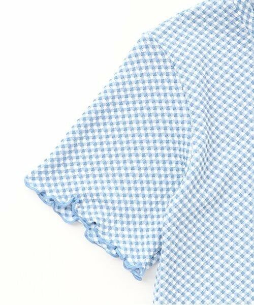 KP / ケーピー Tシャツ | ギンガムチェックTシャツビスチェセット | 詳細4