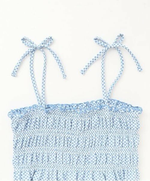 KP / ケーピー Tシャツ | ギンガムチェックTシャツビスチェセット | 詳細6