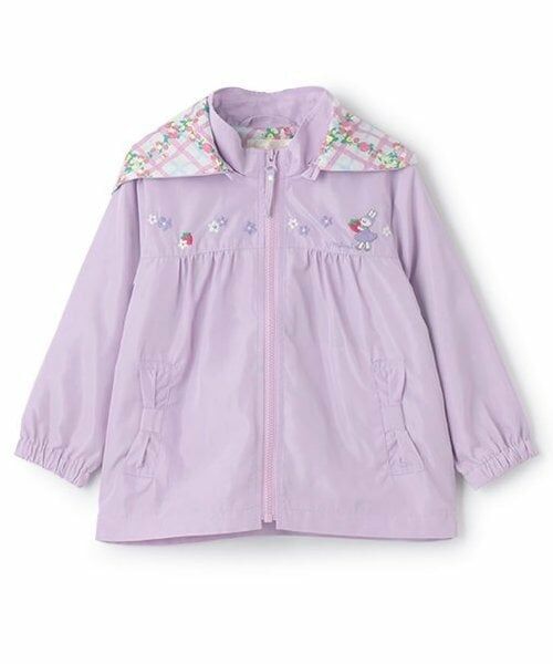 KP / ケーピー ブルゾン | UV&撥水加工ウィンドブレーカー（パープル）