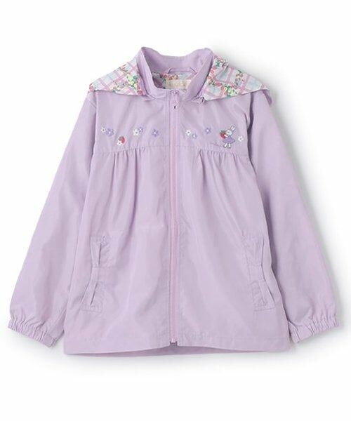 KP / ケーピー ブルゾン | UV&撥水加工ウィンドブレーカー（パープル）
