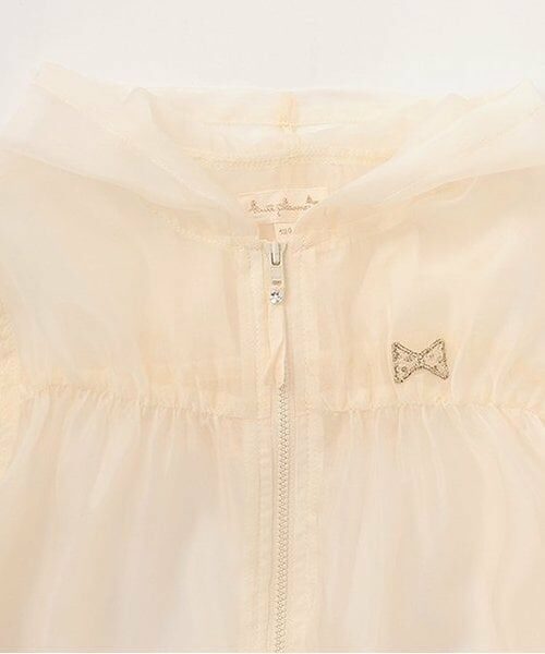 KP / ケーピー ブルゾン | 透け感有りのふんわりギャザーブルゾン | 詳細2