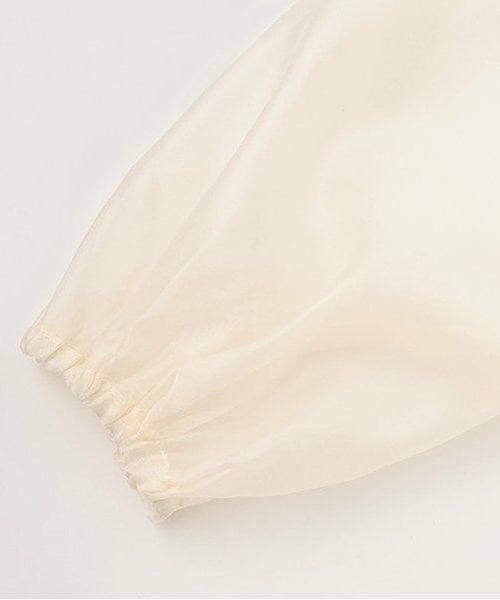 KP / ケーピー ブルゾン | 透け感有りのふんわりギャザーブルゾン | 詳細3