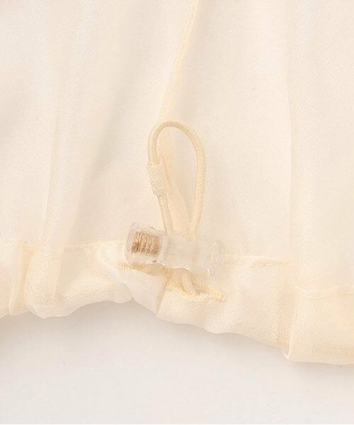 KP / ケーピー ブルゾン | 透け感有りのふんわりギャザーブルゾン | 詳細6