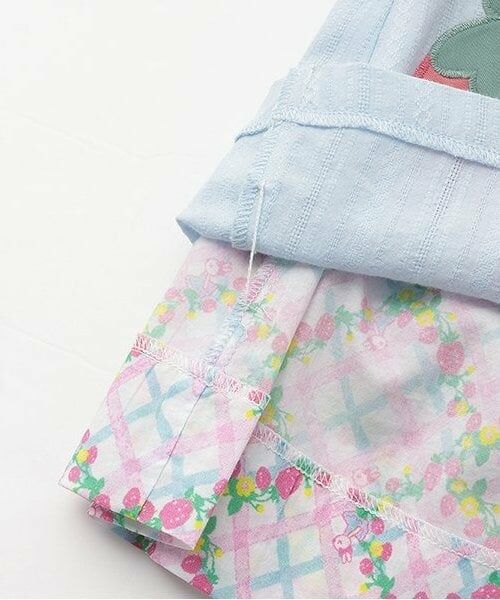 KP / ケーピー ミニ丈・ひざ丈ワンピース | いちご柄リバーシブルジャンパースカート（80-130cm） | 詳細9