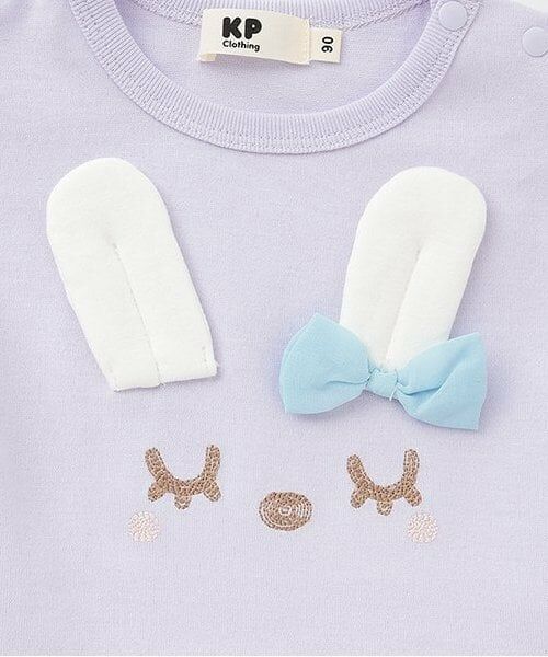 KP / ケーピー Tシャツ | mimi立体耳つきTシャツx水玉ブルマセット | 詳細5