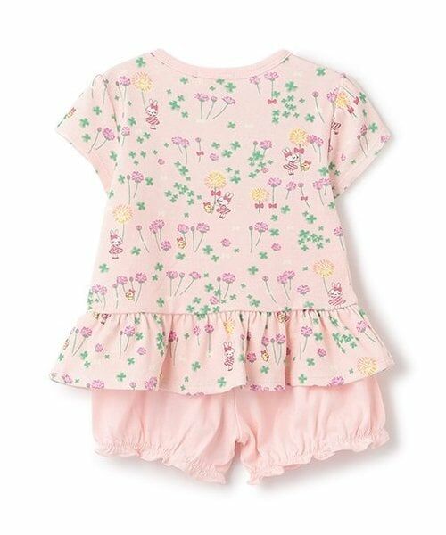 KP / ケーピー Tシャツ | mimi立体モチーフつき上下セット | 詳細1