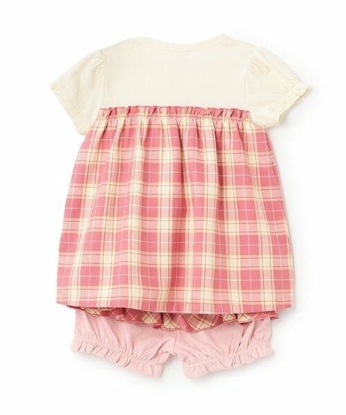 KP / ケーピー その他トップス | mimiチェックチュニック&ブルマセット | 詳細1