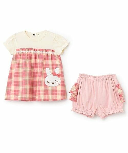 KP / ケーピー その他トップス | mimiチェックチュニック&ブルマセット | 詳細2