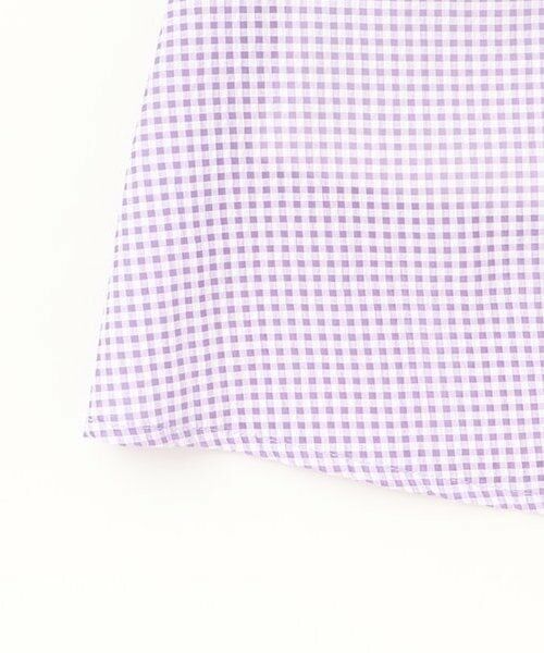 KP / ケーピー ミニ丈・ひざ丈ワンピース | ギンガムチェックドッキングワンピース | 詳細6