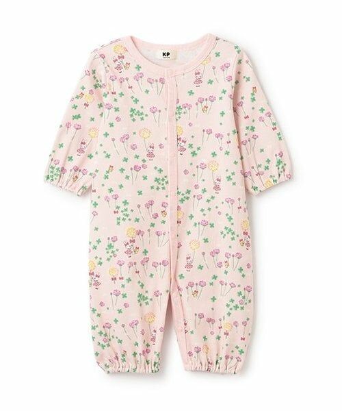 KP / ケーピー ロンパース | フライスたんぽぽmimi総柄2WAYドレス | 詳細2