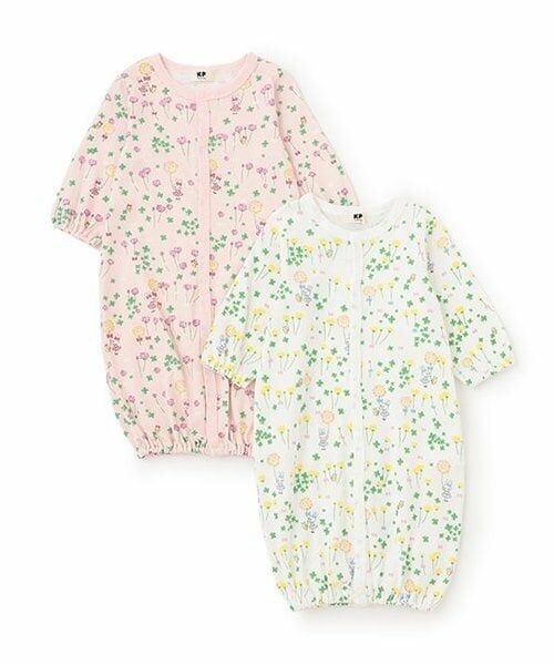 KP / ケーピー ロンパース | フライスたんぽぽmimi総柄2WAYドレス | 詳細8