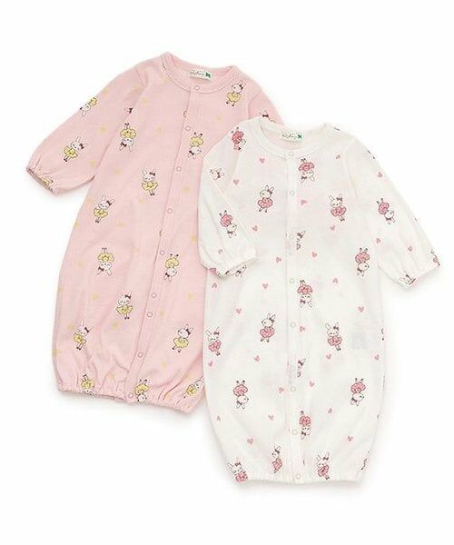 KP / ケーピー ロンパース | 日本製/ベビーmimi総柄プリント2WAYドレス | 詳細7